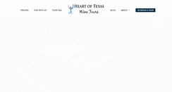 Desktop Screenshot of heartoftexaswinetours.com